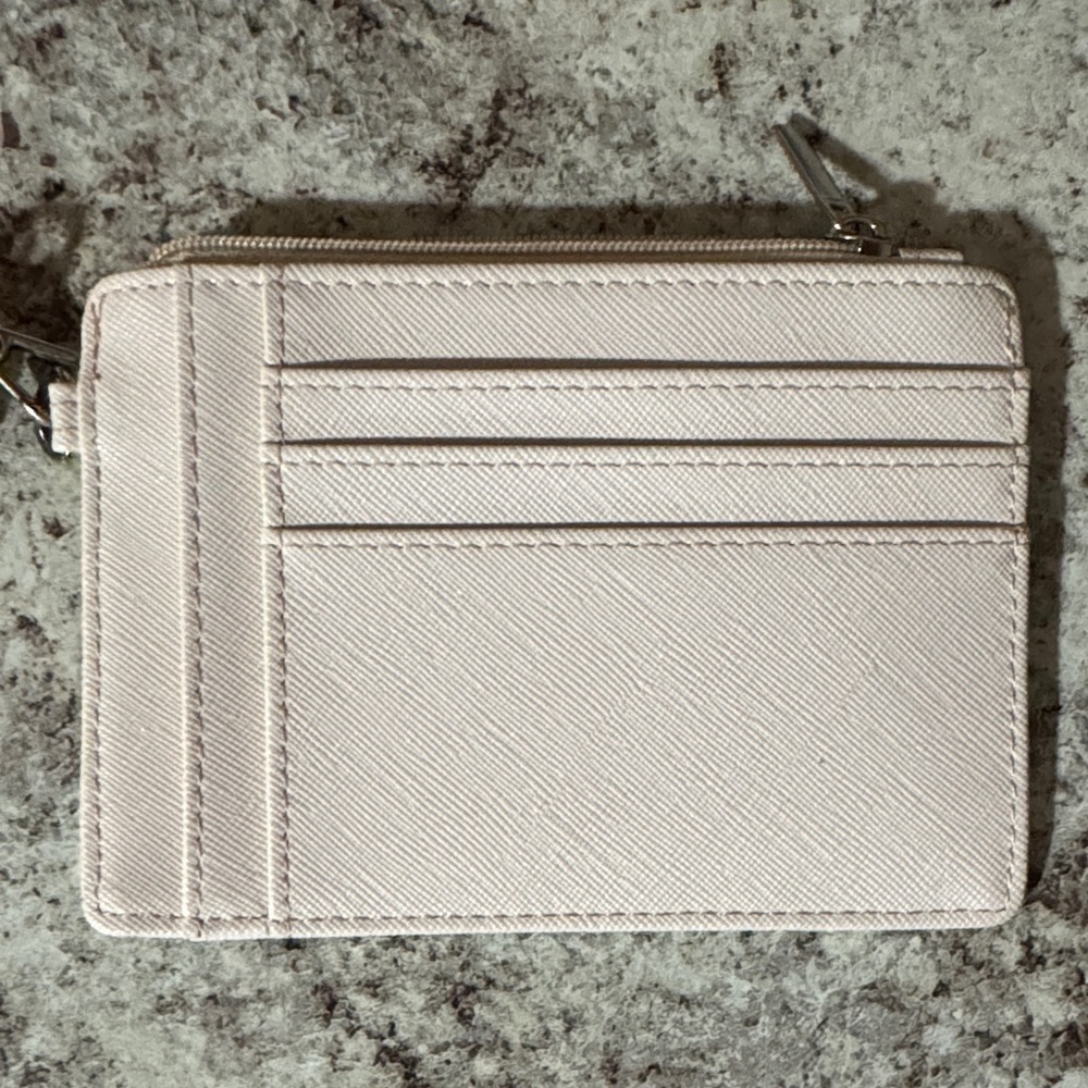 Cream Card Holder Wallet